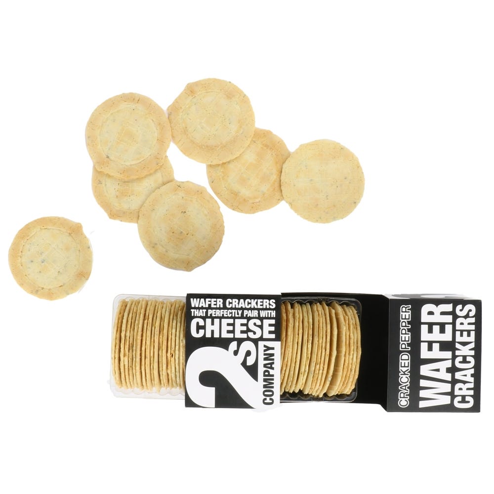 Cracked Pepper Wafer Crackers