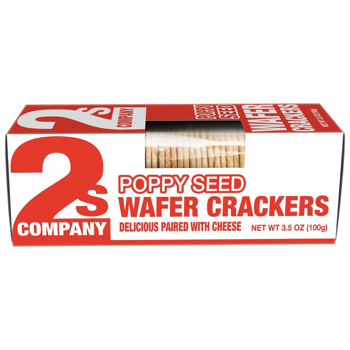 Poppy Seed Wafer Crackers