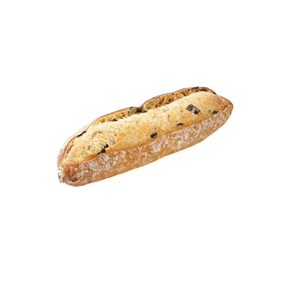 Mini Black Olive Baguette Parbaked