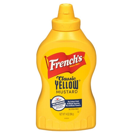 * Yellow Mustard Squeeze Bottle