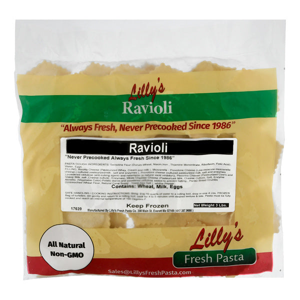 Large Round Lobster Ravioli
