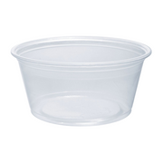 * Clear Plastic Souffle Cup 3.25oz