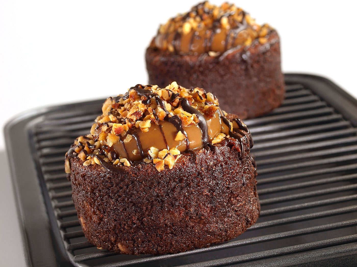 Chocolate Caramel Crunch Cake