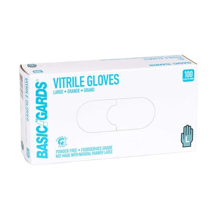 * Large Blue Vitrile Gloves