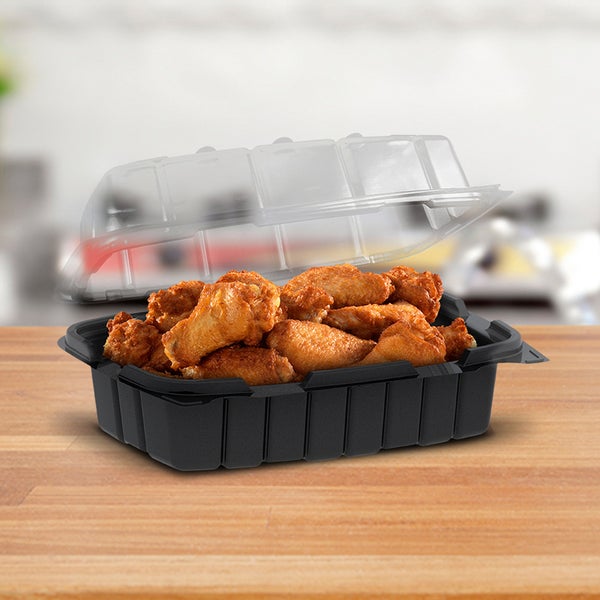 9x6 Polypropylene Hinged Container