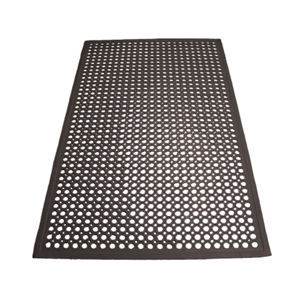 Anti-Fatigue Black Floor Mat 3x5