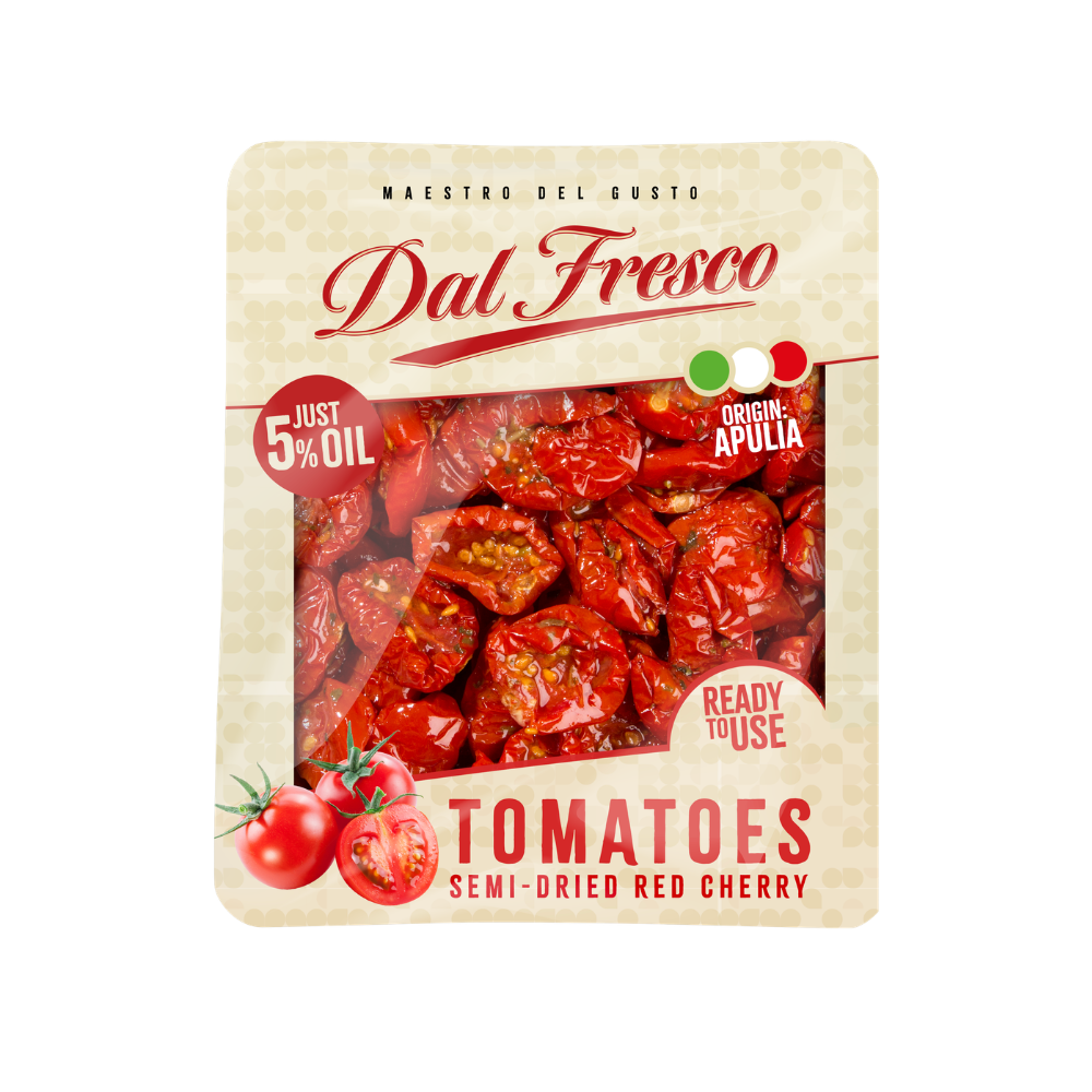 Semi-Dried Red Tomatoes in Sunflower Oil