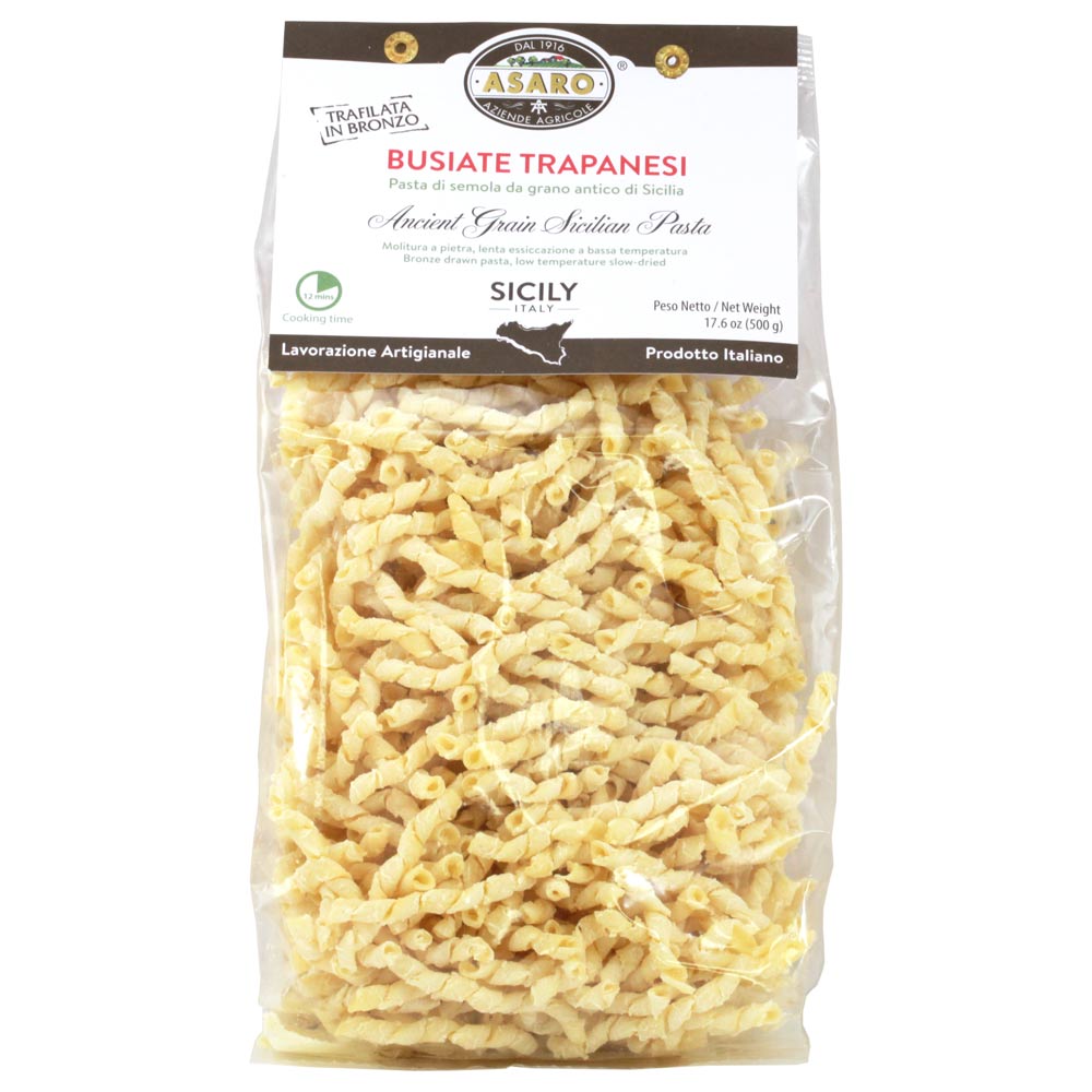 Busiate Sicilian Pasta