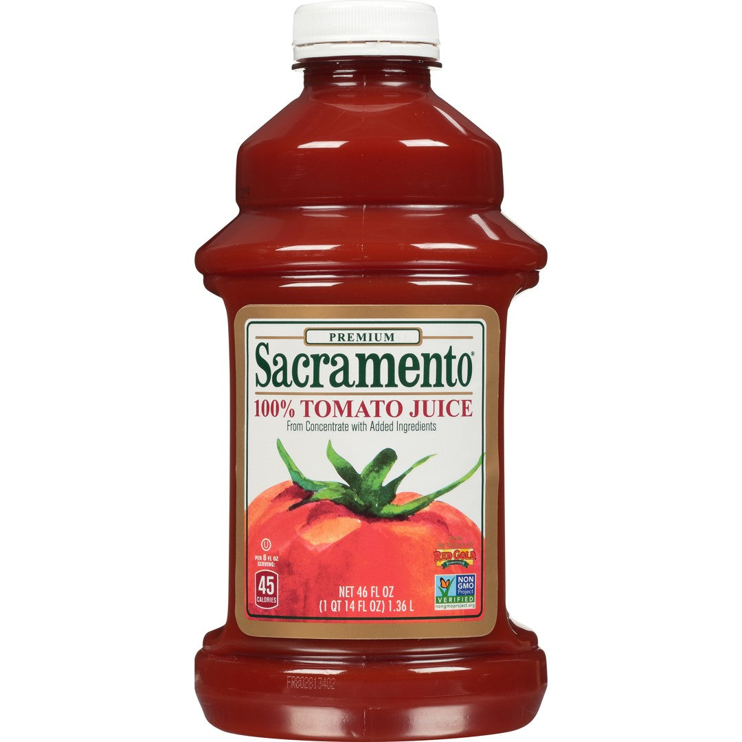 Tomato Juice 46oz Plastic