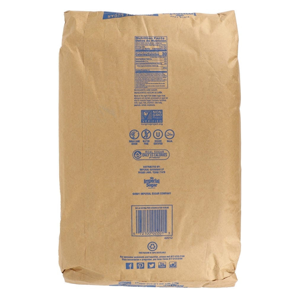 Extra Fine Granulated Sugar