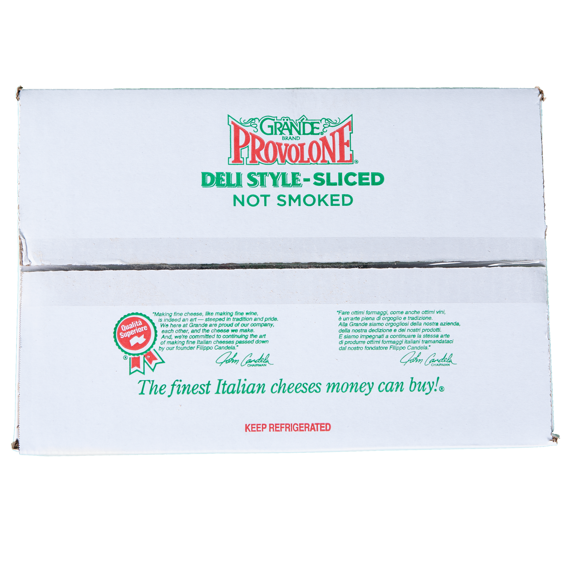 Sliced Deli Style Provolone Cheese
