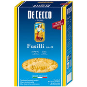 Fusilli Cut Pasta #34