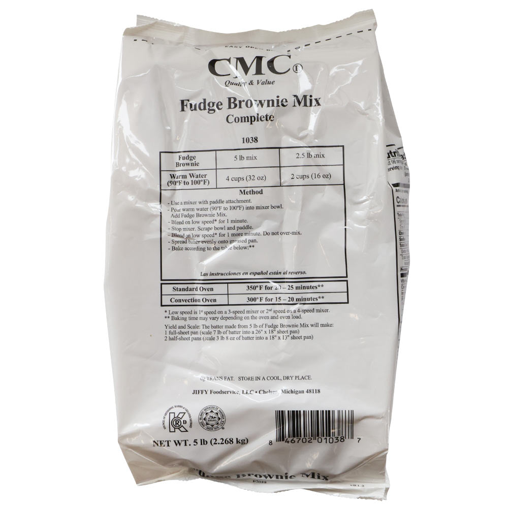 Fudge Brownie Mix 5lb