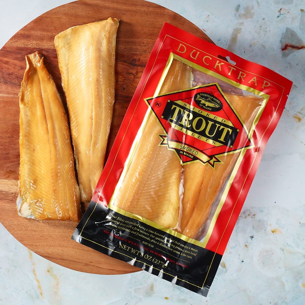 Rainbow Trout Fillets Smoked