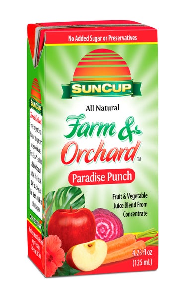Paradise Punch 100% Juice 4.23oz Box