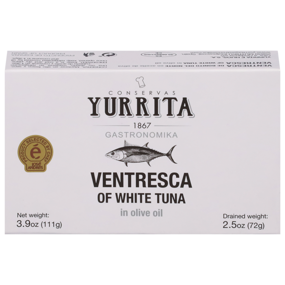Yurrita Ventresca of White Tuna Fish 3.9 oz