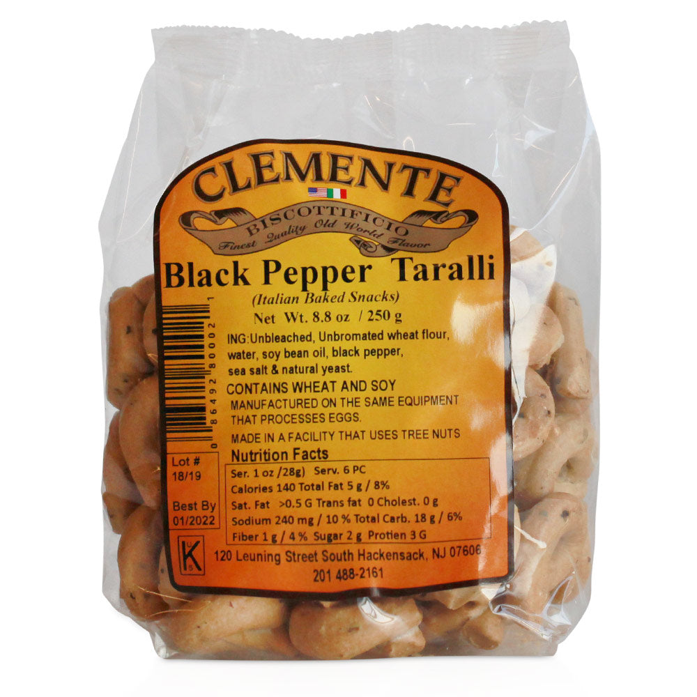 Black Pepper Taralli