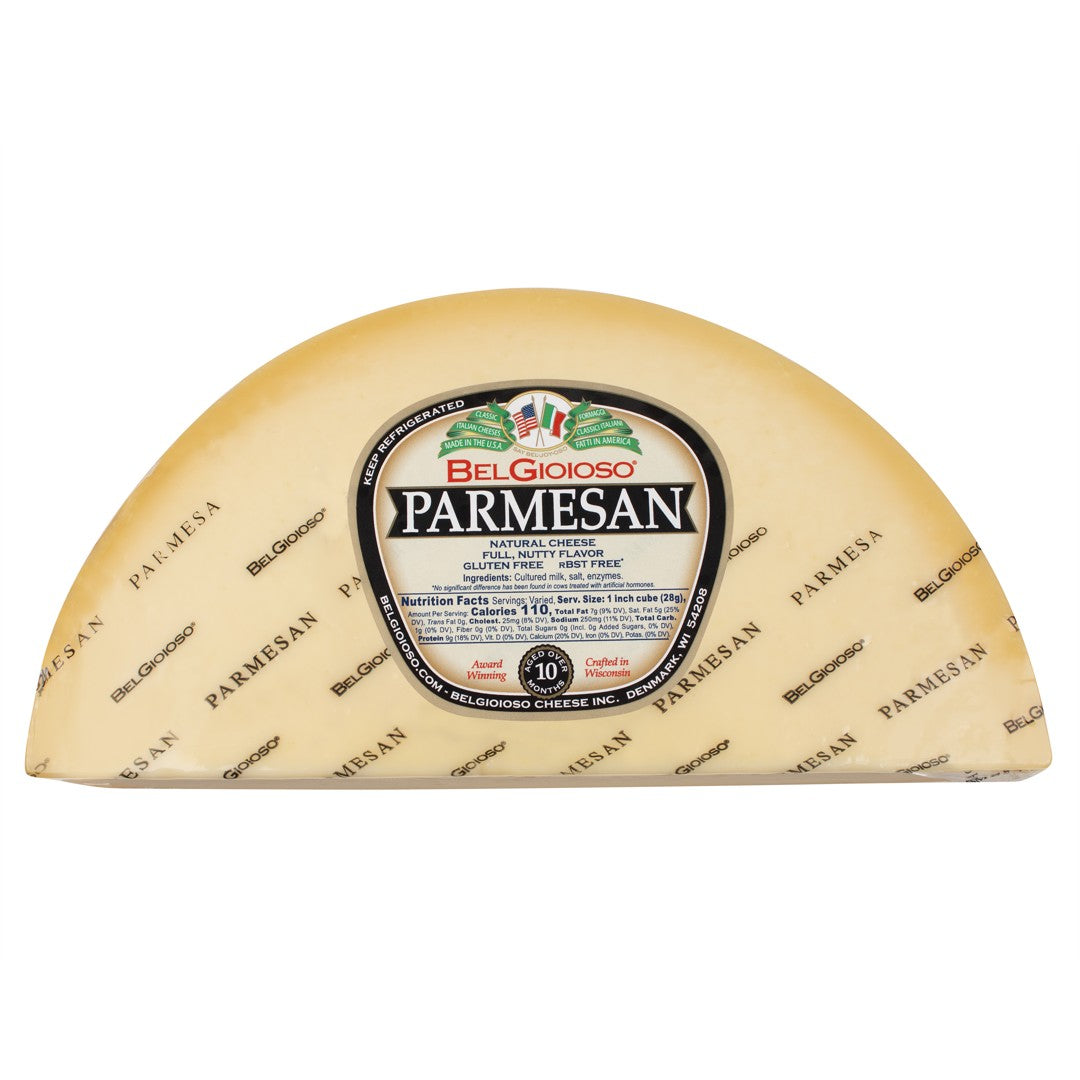 * Parmesan Cheese Quarters Cryo Vac