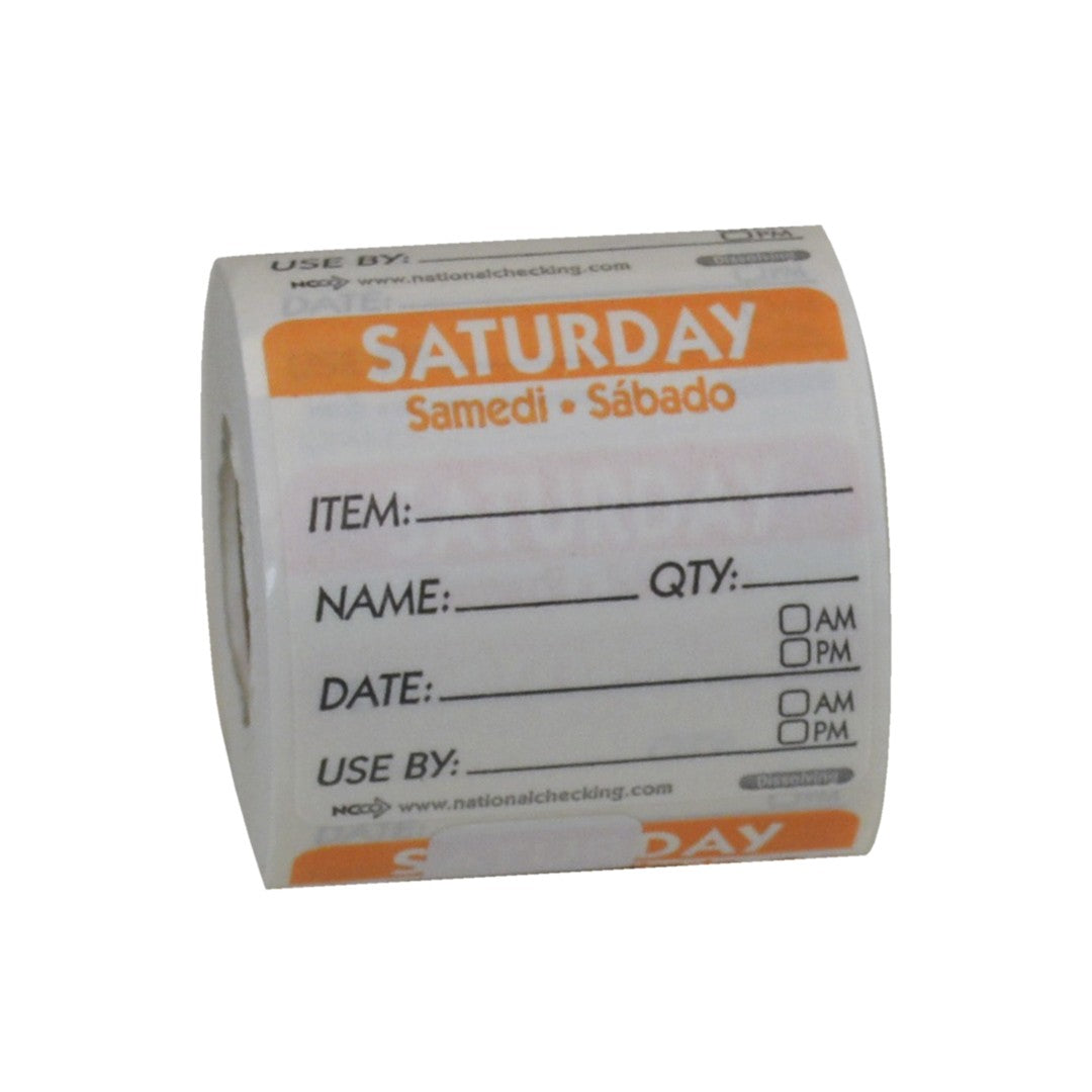 Labels Saturday