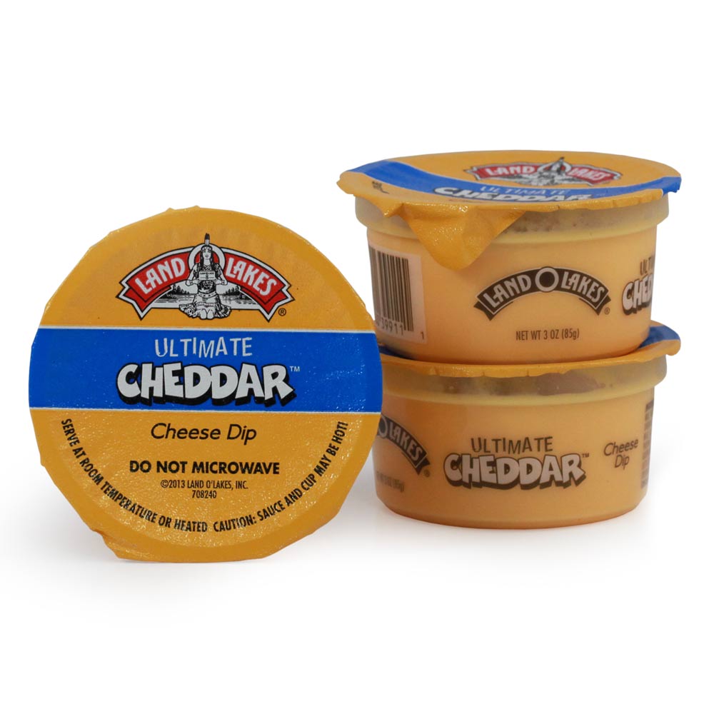 Cheddar Cheese Dip Cups