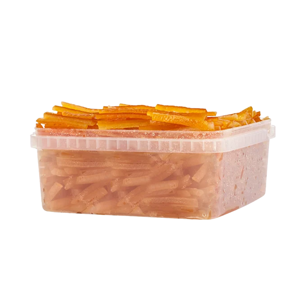 Candied Orange Peel Strips