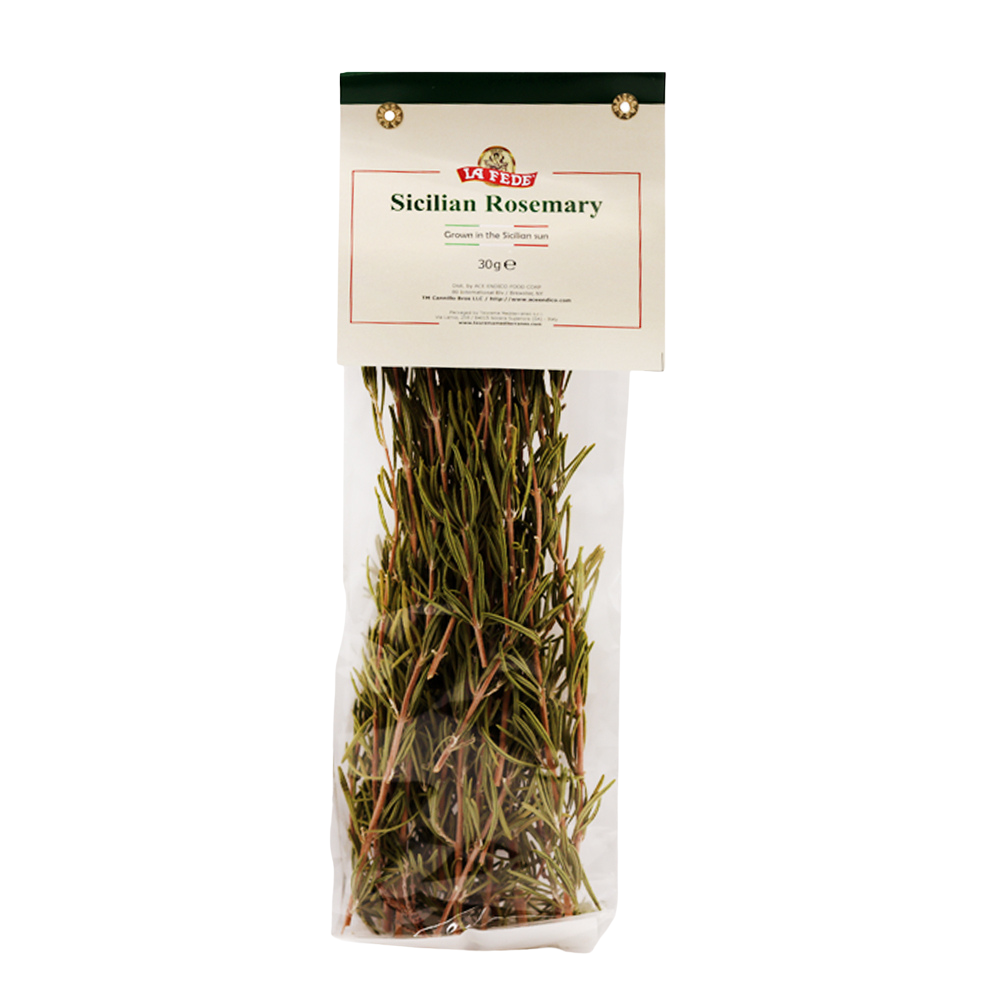 Sicilian Rosemary On Branch