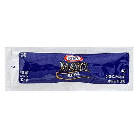 * Mayonnaise Single Serve Packets