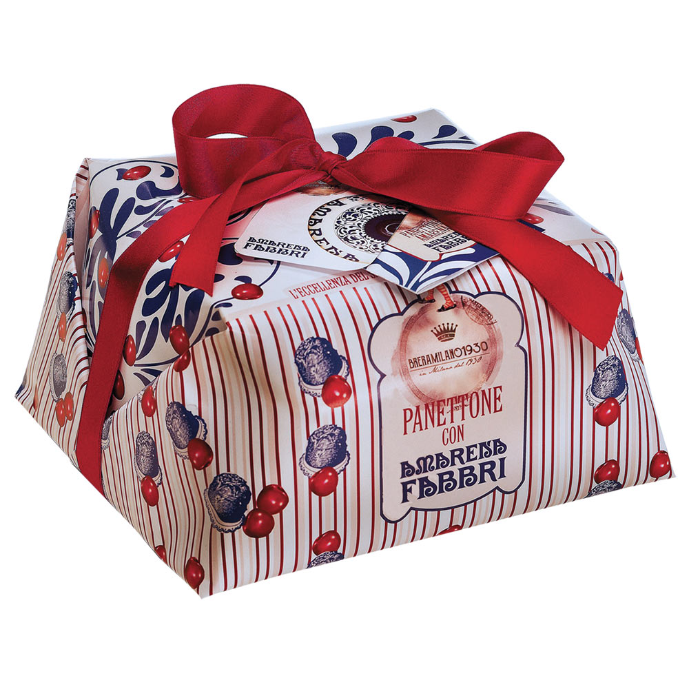Amarena Panettone Cake