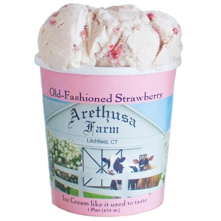 Old Fashioned Strawberry Ice Cream