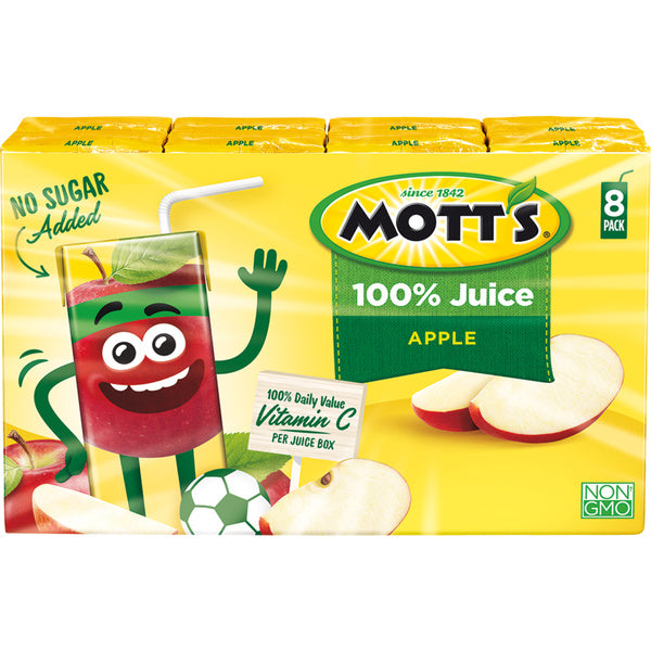 * Apple Juice Brick Pack 6.75oz