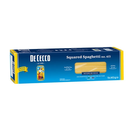 Squared Spaghetti Pasta