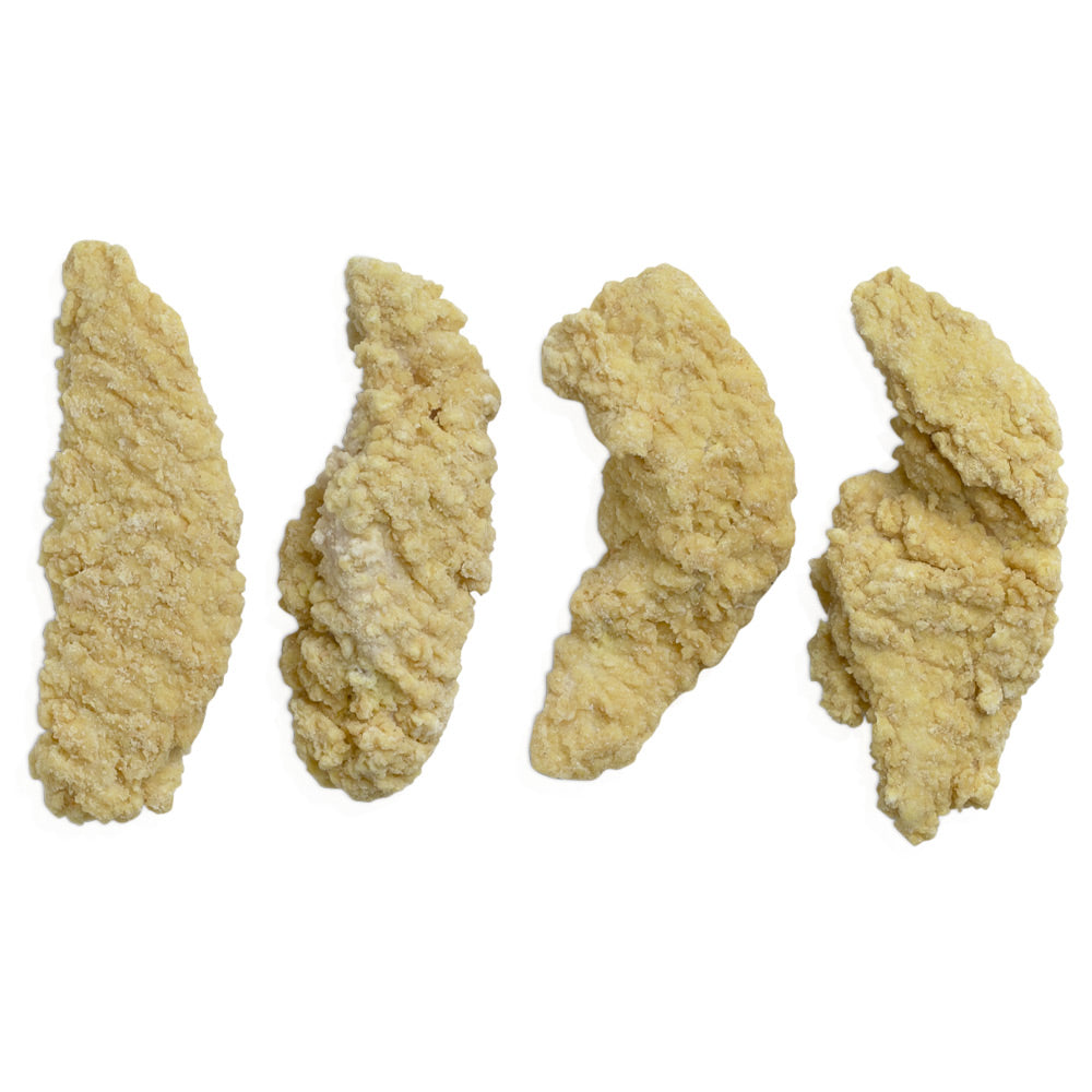 Crispy Breaded Chicken Tender Uncooked