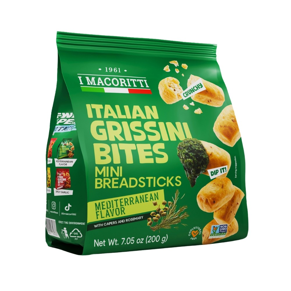 Grissini Mediterranean Breadstick Bites