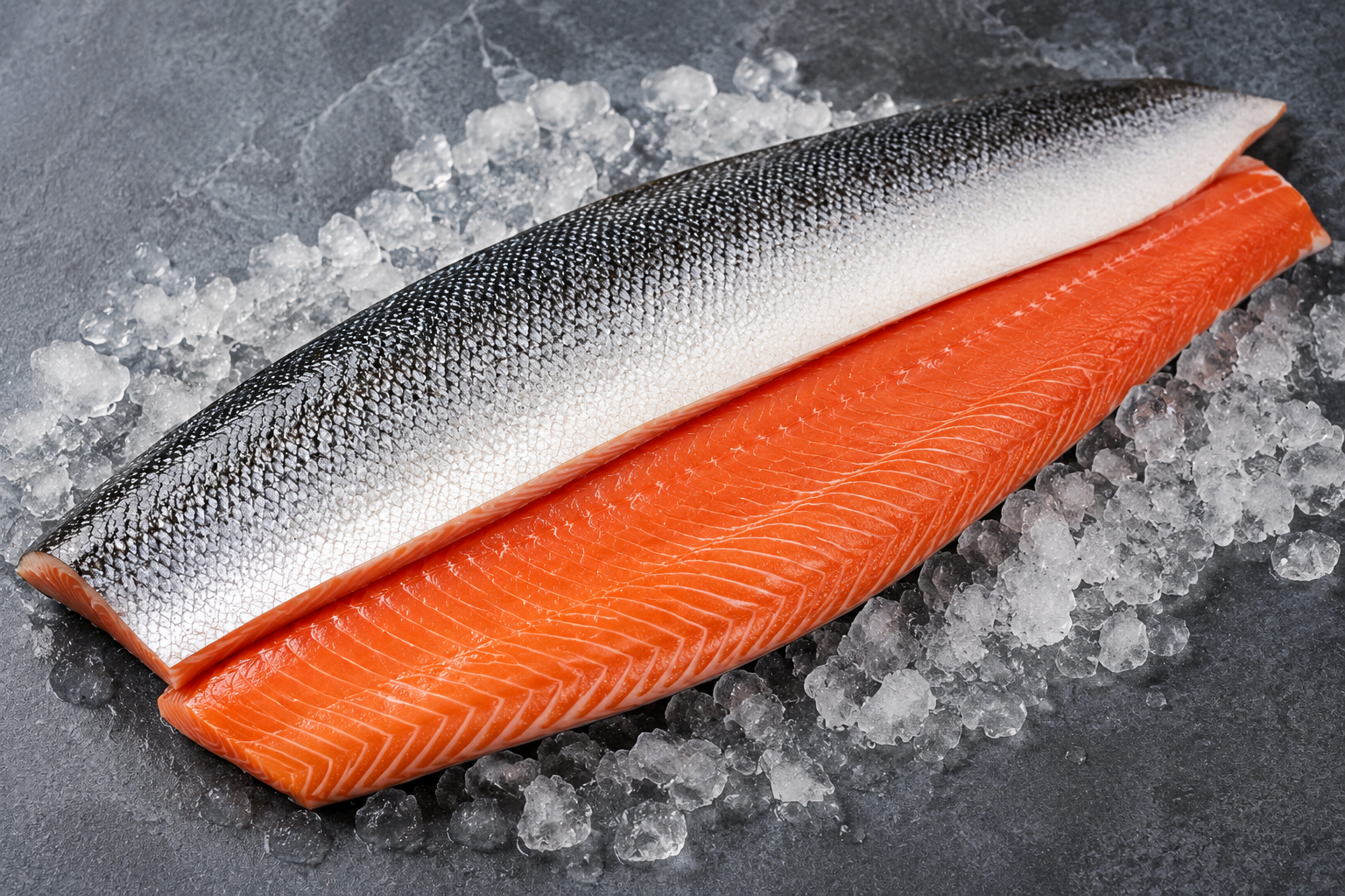 Whole Salmon 10/12 Fillet with Skin On
