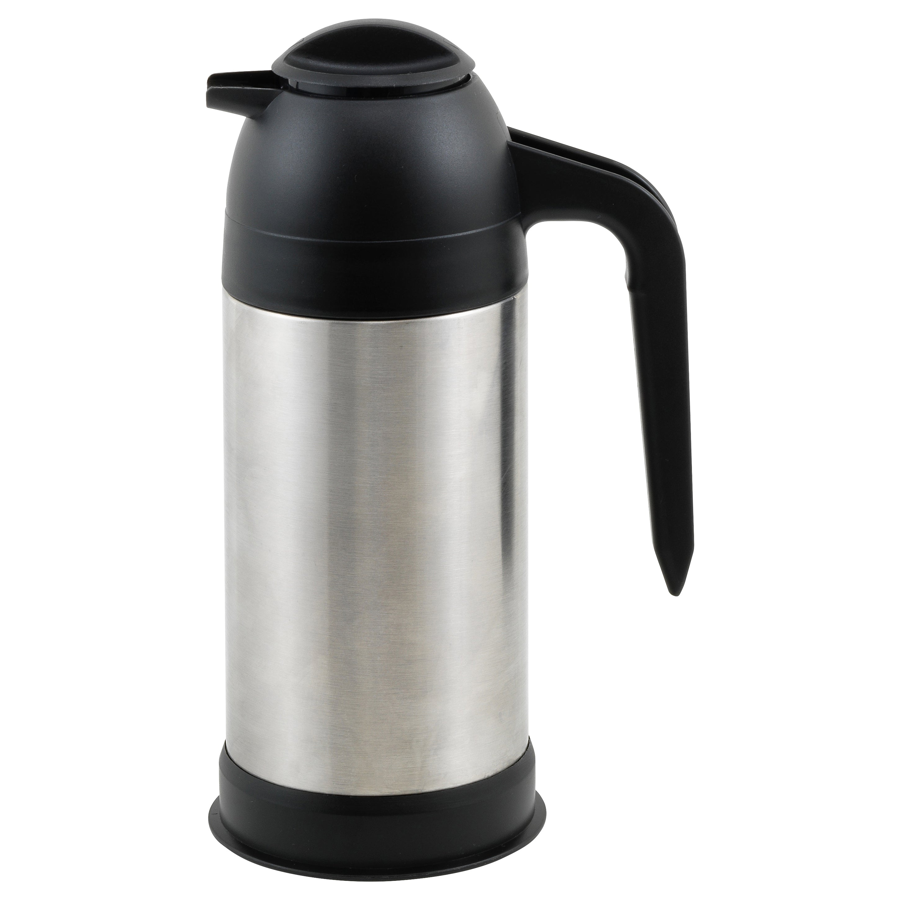 24oz Stainless Black Beverage Server