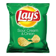 * Sour Cream & Onion Potato Chips