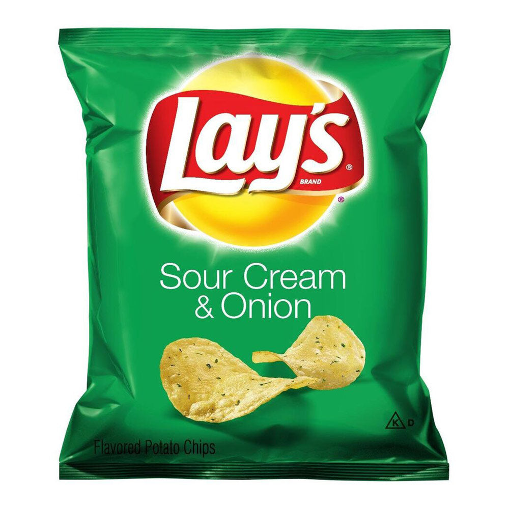 * Sour Cream & Onion Potato Chips