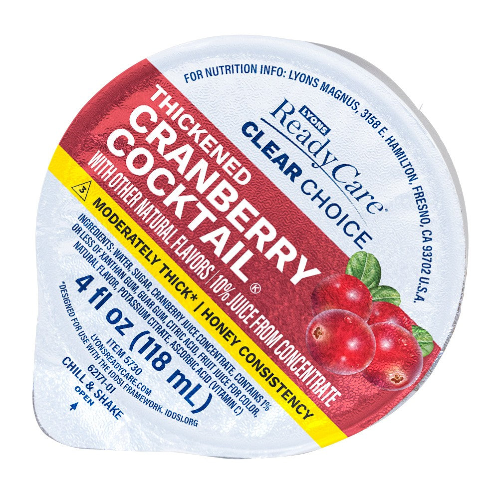 Thickened Cranberry Cocktail Level 3 Moderate