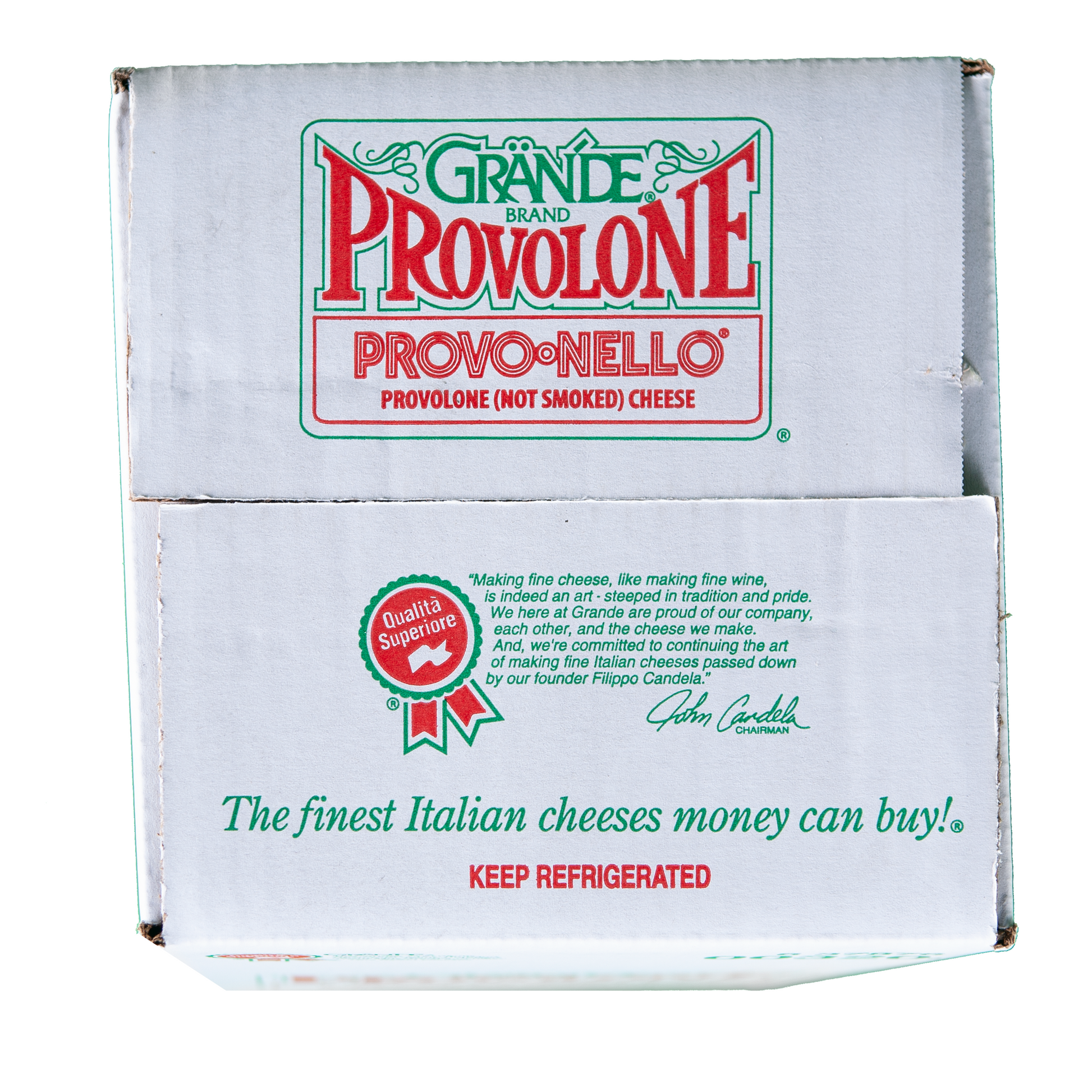 Slicing Provolone-Nello Cheese