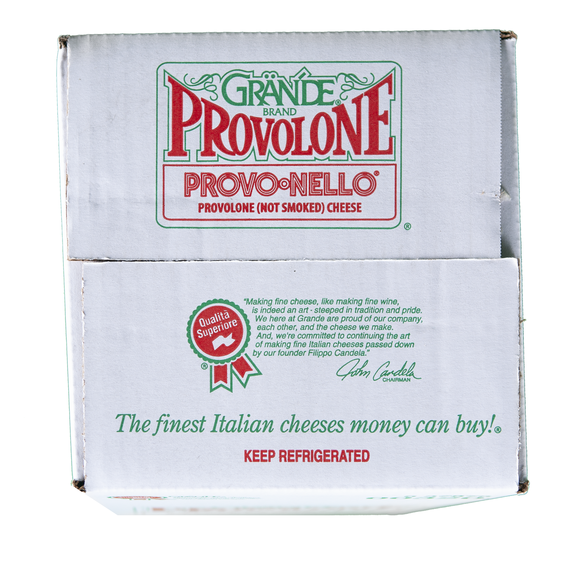 Slicing Provolone-Nello Cheese