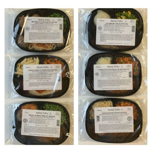 Variety Assorted Dinners