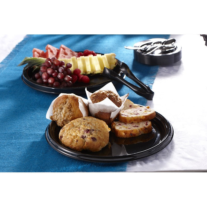 18 Inch Round Black Platter