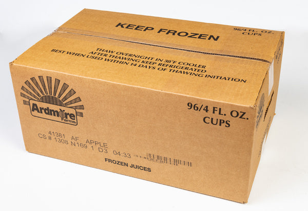 4oz Apple Juice Frozen Cup
