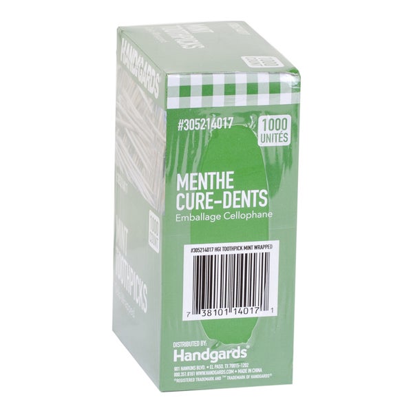 Wrapped Mint Toothpicks