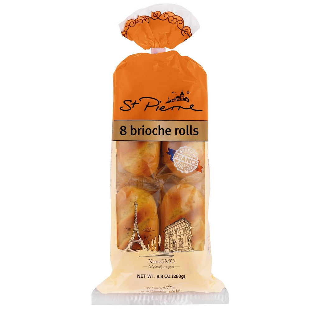 Brioche Hot Dog Bun Top Split