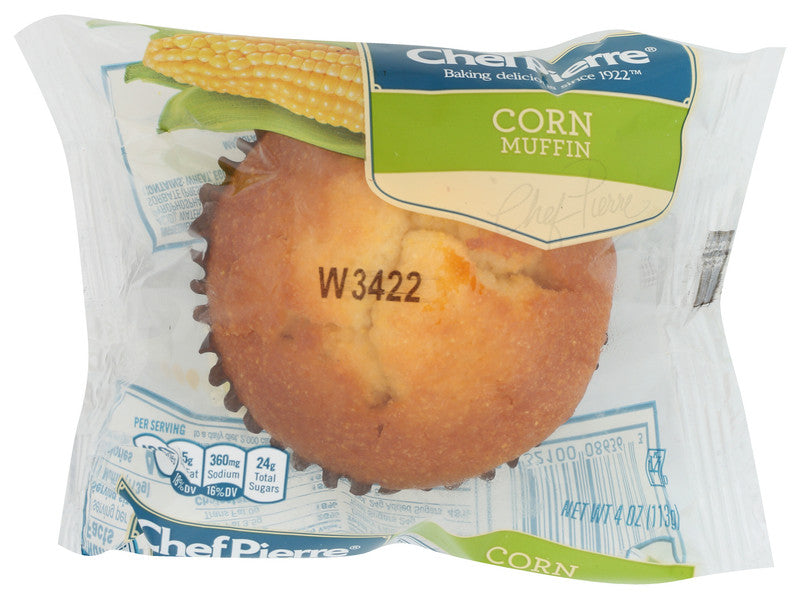 4oz Corn Muffins Individually Wrapped