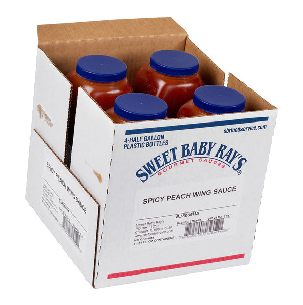 Spicy Peach Wing Sauce/Glaze