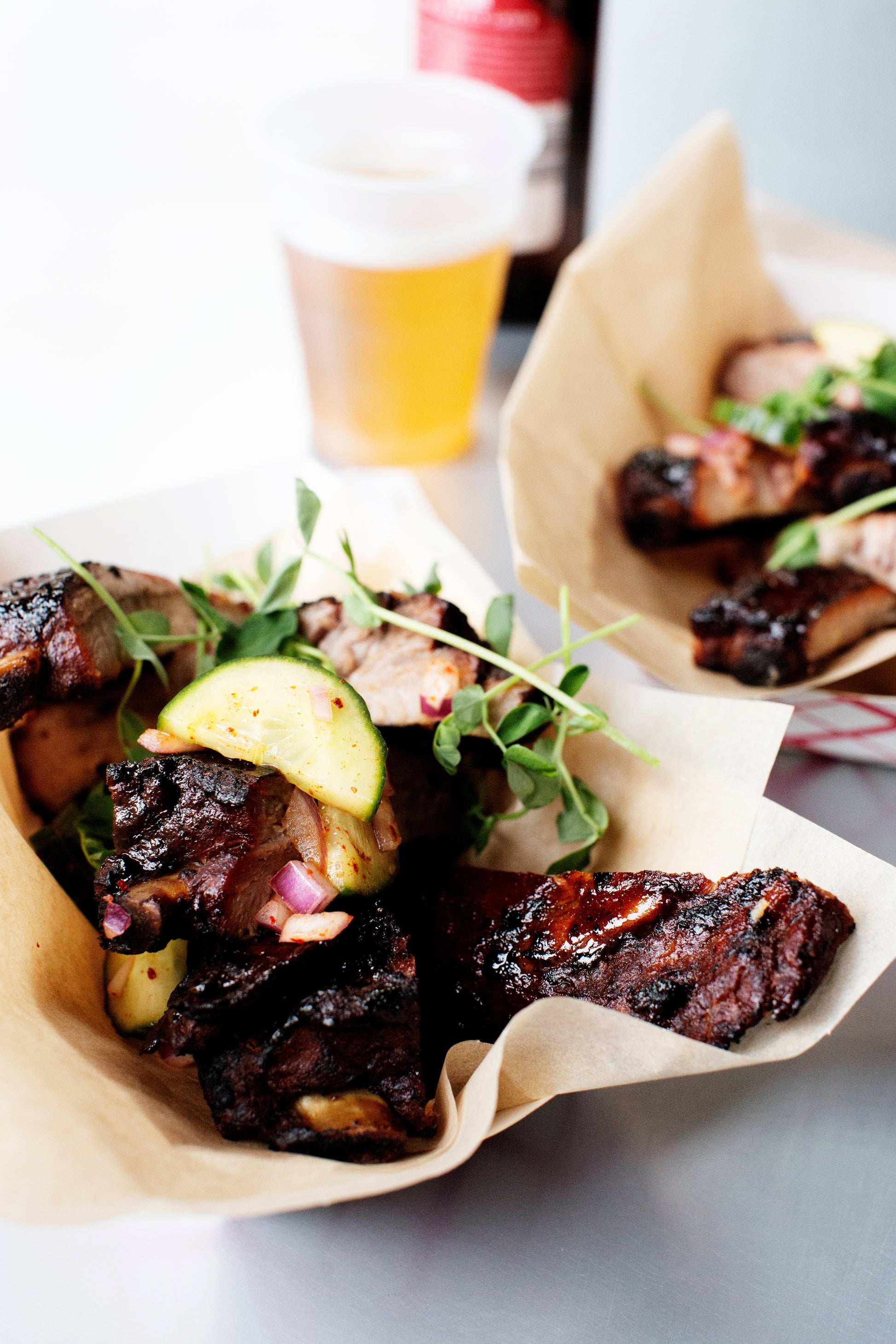 * Fire Braised St. Louis Style Pork Ribs