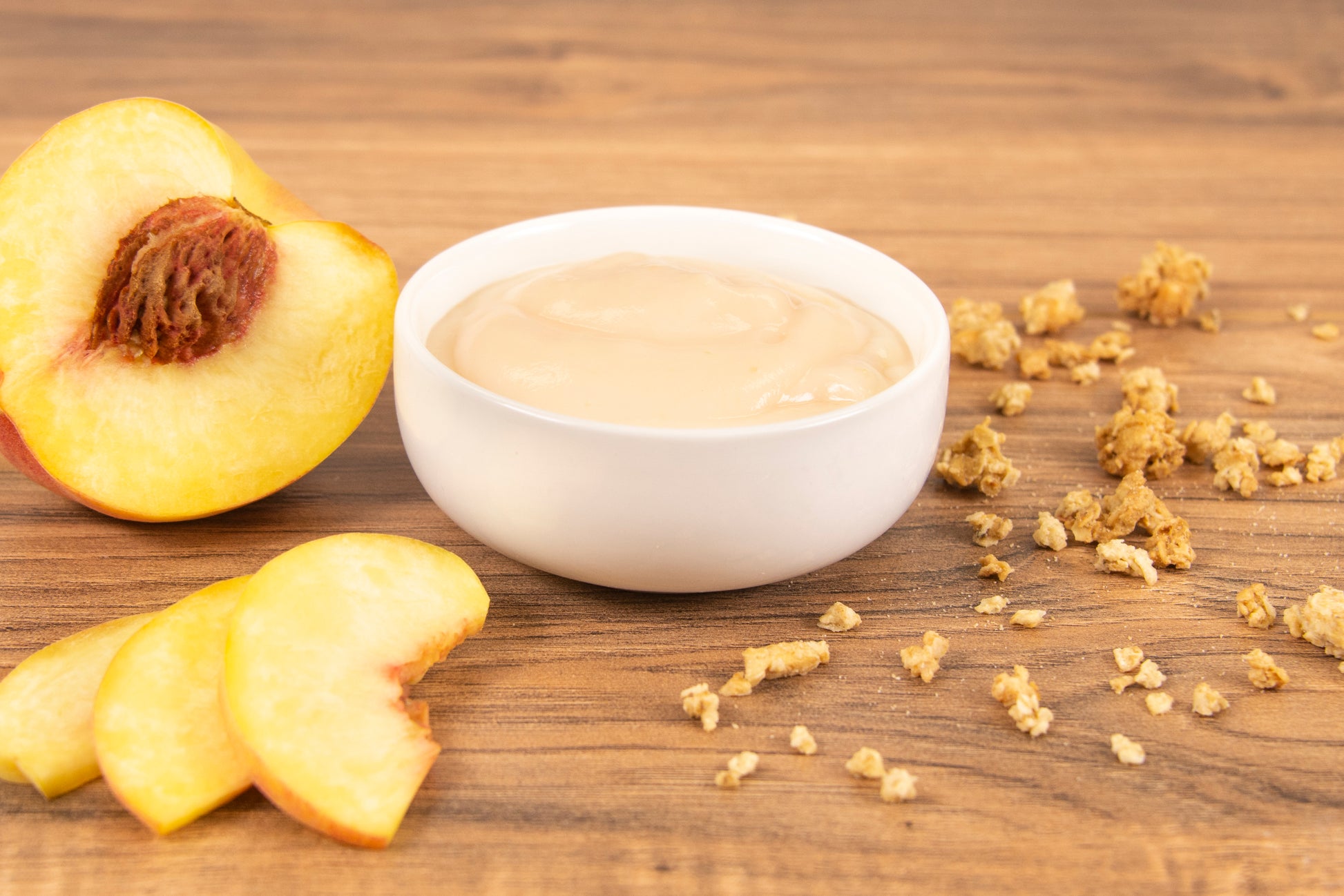 Nonfat Peach Yogurt