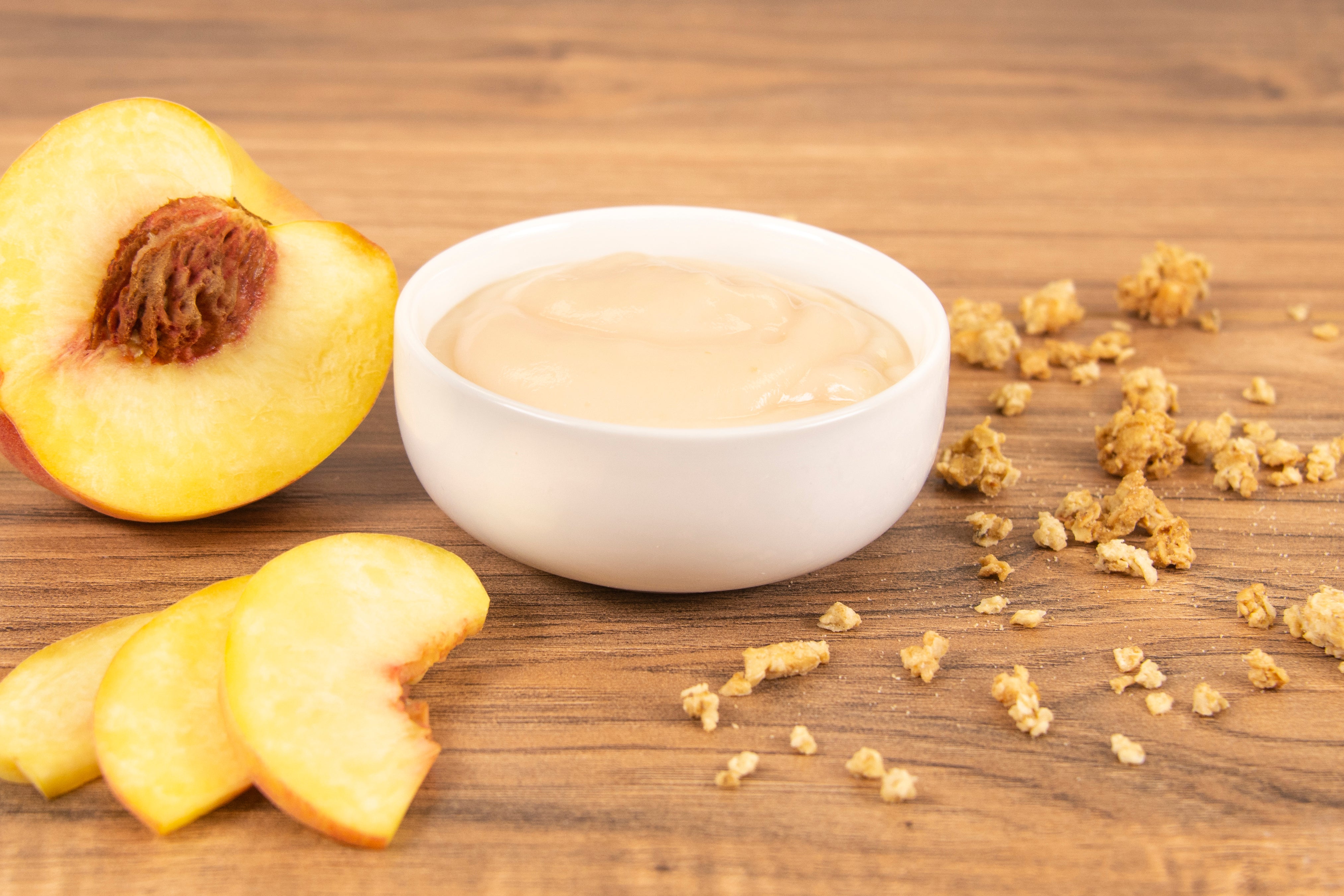 Nonfat Peach Yogurt